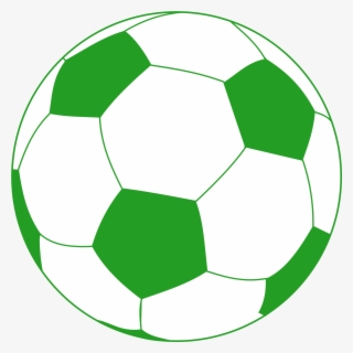 Image Freeuse Ball Vector Cartoon - Green Soccer Ball Clip Art #9264306