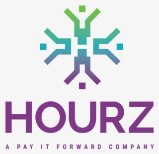 Vertical Logo With Pay It Forward Taglinepurple - Graphic Design #9264981