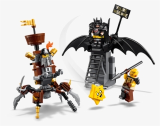 Lego The Lego Movie 2 Battle-ready Batmanâ„¢ And Metalbeard - Lego Movie 2 Battle Ready Batman And Metalbeard Set #9265257