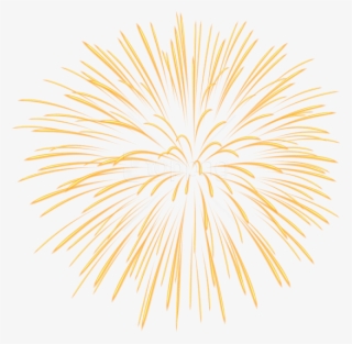 Free Png Yellow Firework Png - Yellow Background Fireworks Png #9265315