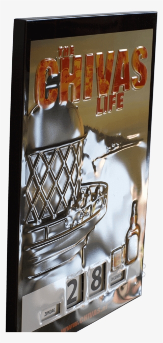 Chivas Rotary Calendar, Detailed View Of The Embossing - Poster #9267434