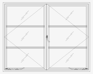 Diagram Of Portella Thermally Broken Out-swing French - Ink #9267711
