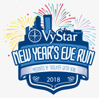 New Year's Eve Run 2018 Logo - Graphic Design #9268272