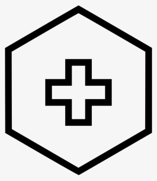 Medical Cross Hospital First Aid Doctor Svg Png Icon - Hospital Bed Line Icon #9269025