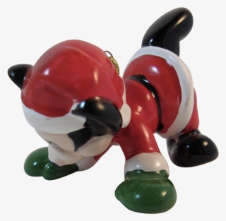 Schmid Mickey Mouse Christmas Ornament Frolicking In - Figurine #9269577