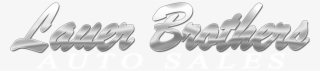 Lauer Brothers Auto Sales - Graphic Design #9269579
