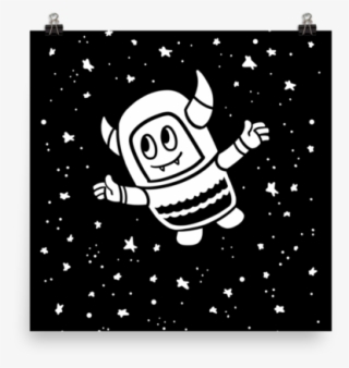 Pebble Among The Stars Print - Cartoon #9269719