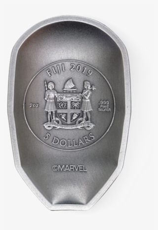 More Information - 2018 Iron Man Mask Marvel Silver 2 Oz Coin #9269885
