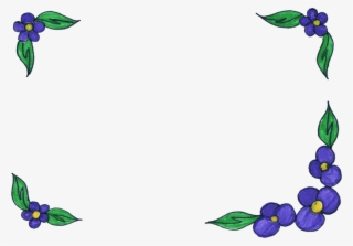 Png File Size - Transparent Flower Simple Frame #9270300