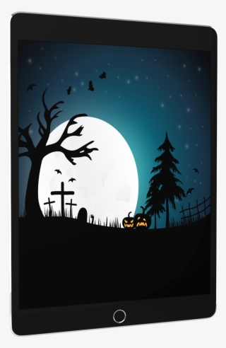 Halloween Ipad Iphone - Maquete Do Dia Das Bruxas #9270702