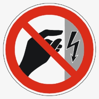 Electricity Danger Symbol - Do Not Touch Electricity #9271069