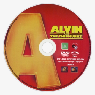 Alvin And The Chipmunks Dvd Disc Image - Alvin And The Chipmunks #9271109