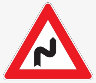 Warning Bends Drive - Road Signs Narrow Bridge #9271157