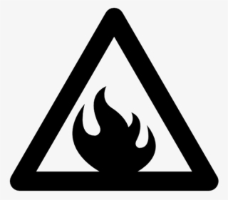 Flammable Sign Png Image - Icono Inflamable Png #9271308