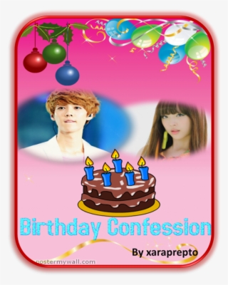 It Was Luhan's Birthday And You Had Prepared Him The - Birthday Cake Clip Art #9271642