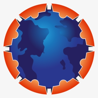 Globe Logo Png - Circle #9272147
