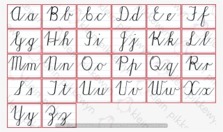 Cursive Hand Writing Examples - Handwriting #9272878