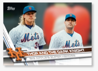 Thor And The Dark Knight - Matt Harvey Mets Baseball Card #9274377