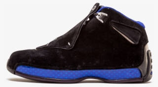 Nike Air Jordan 18 'black/metallic Silver Sport Royal' - Aa2494 007 #9275037