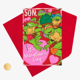Nickelodeon Teenage Mutant Ninja Turtles Valentine's - Fictional Character #9275040