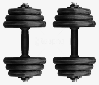 Free Png Download Dumbbell - Dumbbell Top View Png #9275660