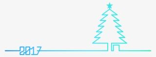 This Free Icons Png Design Of 2017 Christmas Tree Blue #9276175