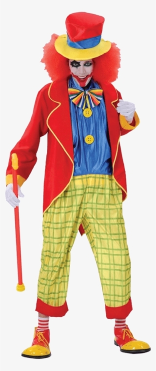 Crazy Clown Halloween Costume #9276544
