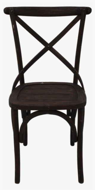 Chair Cross - Black Wash - Teak - Chair #9276598