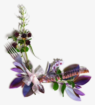 Corner - Bordure De Page Fleur Fin #9280061