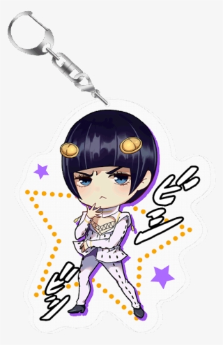 Jojo's Bizarre Adventure Jonathan Joestar Keychain - Jojo's Bizarre Adventure Accessory #9280089