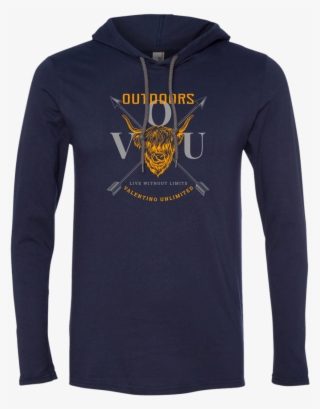 Vuo Bull And Crossed Arrows Ls T-shirt Hoodie - T-shirt #9280201