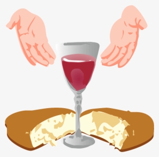 First Communion Png - Communion Bread And Wine Clip Art #9280494