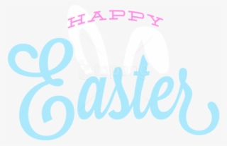 Free Png Download Happy Easter Png Images Background - Gold Lettering #9280924