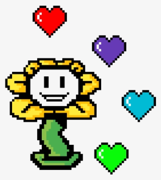 Flowey Undertale N - Undertale Pixel Art Flowey #9280927