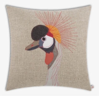 Crowned Crane - Cushion #9282062