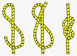 Rope Knots Pretzel - Figure 8 Knot #9282124