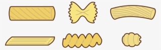 Pasta - Pasta Shapes Clipart #9282632