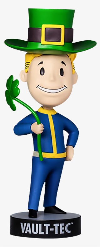 Luck Vault Boy 111 Bobblehead - Cartoon #9282663