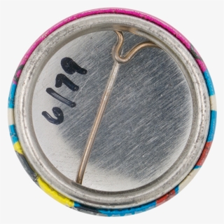 Abstract With Pink Blue And White Button Back Art Button - Circle #9283023