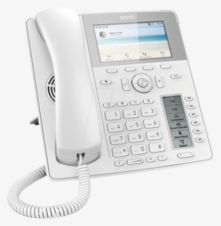 Ip Desk Phone, With Cord, White Snom - D785 Snom #9283054