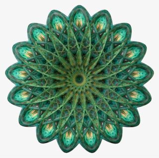 A Piece From “symmetry,” A Pack Of 15 Abstract Mandala - Vector Graphics #9283055