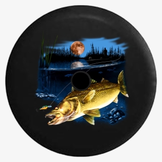 Jeep Wrangler Jl Backup Camera Day Walleye Fish In - Walleye #9283365