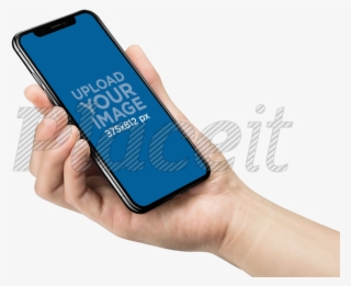 750 X 563 8 - Mockup Iphone X Hand #9283517