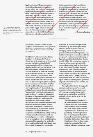 Sculpture Journal Review Of 'abstract Bodies #9283696