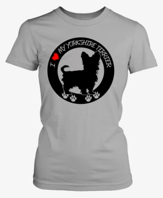 Yorkie Ladies' T-shirt - T-shirt #9284074