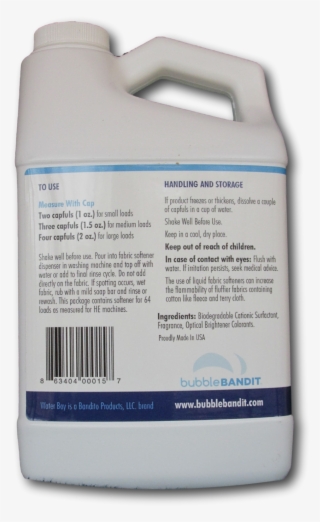 Water Boy Liquid Fabric Softener Concentrated For Hard - Carton #9284577