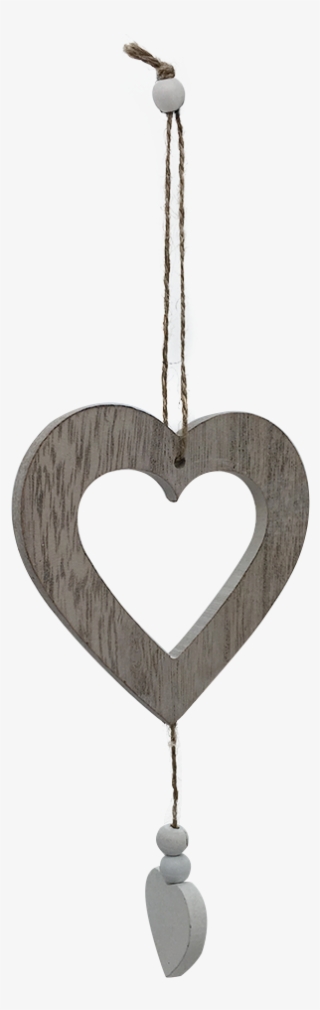 Wooden Heart Christmas Tree Hanging Ornaments - Heart #9285190