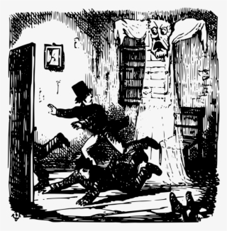 The Amityville Horror Ghost Story Black And White Punch - Ghost #9285350