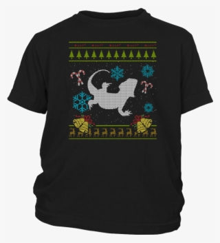 Bearded Dragon Ugly Christmas Tee Shirt - Louis Vuitton Mickey Mouse T Shirt #9285454