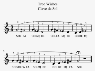 Tree Wishes Clave De Sol Sheet Music For Piano Download - Sheet Music #9285694